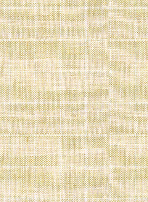 Italian Linen Lusso Burlywood Jacket