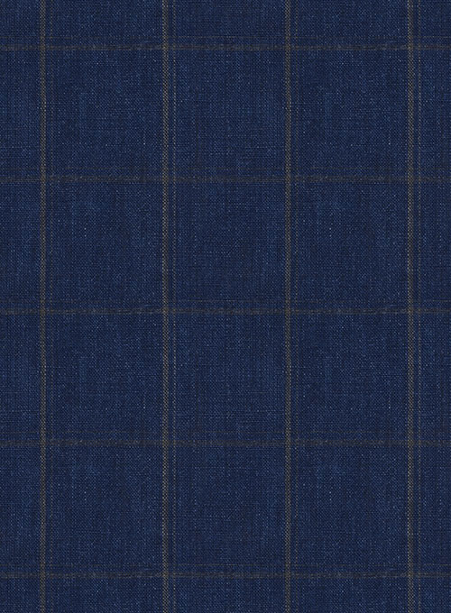 Italian Linen Seaone Checks Jacket
