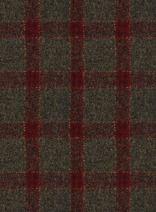 Italian Jacopi Melange Green Tweed Jacket