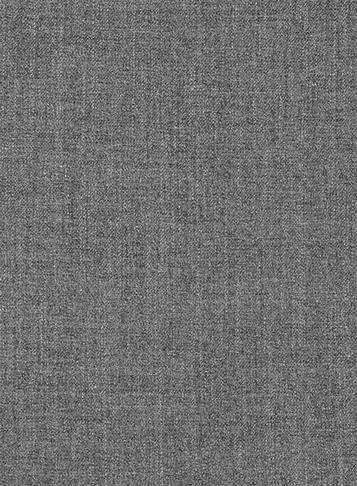 Italian Mid Gray Angora Wool Jacket