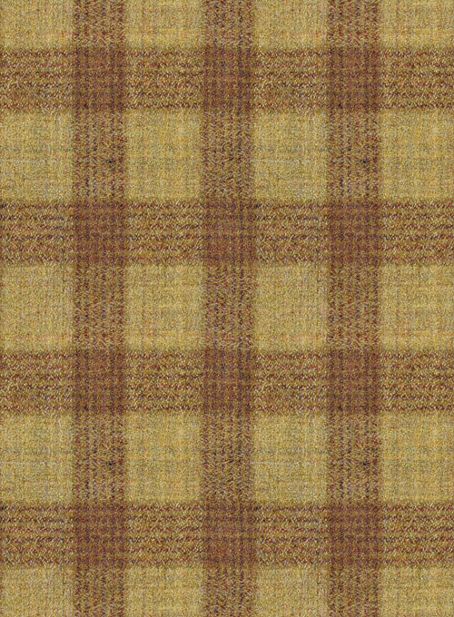 Italian Wool Cashmere Crazio Checks Jacket