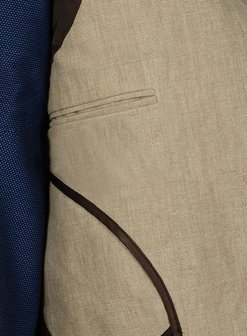Italian Linen Unstructured Jacket - Click Image to Close