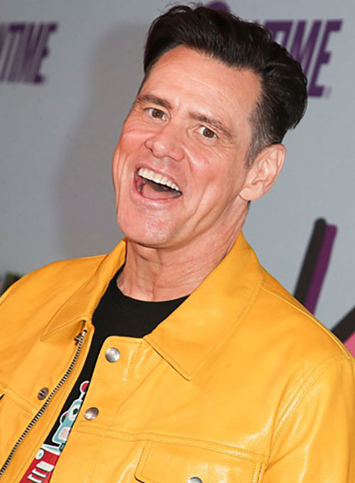 Jim Carrey Leather Jacket #1