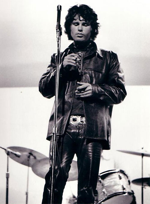 Jim Morrison Classic Leather Shirt