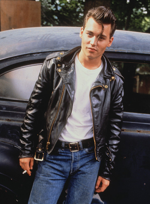 Johnny Depp Cry- Baby Leather Jacket : Made To Measure Custom Jeans For ...