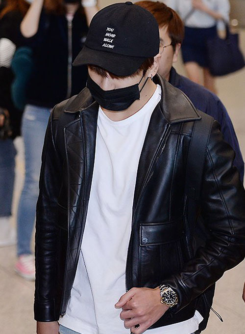Jungkook Leather Jacket #1