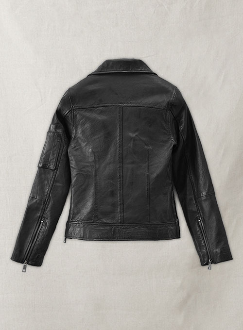 Karen Gillan Leather Jacket