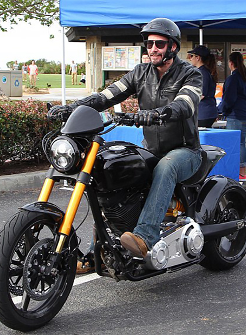 Keanu Reeves Leather Jacket - Click Image to Close