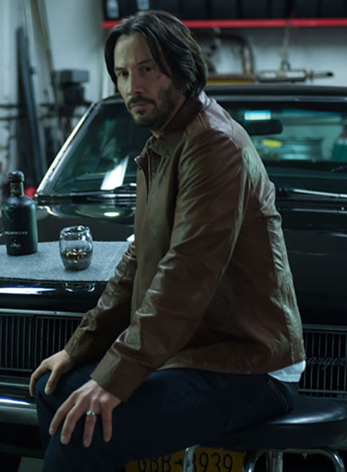 Keanu Reeves John Wick Leather Jacket