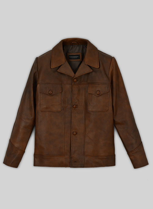 Leonardo DiCaprio Once Upon a Time in Hollywood Leather Jacket Leonardo DiCaprio Once Upon a Time in Hollywood Leather Jacket