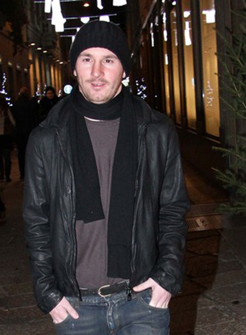 Lionel Messi Leather Jacket #2 - Click Image to Close