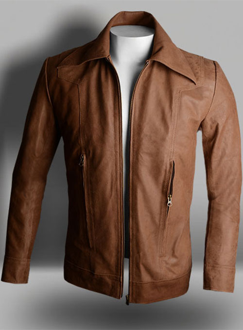 Lt Tan Hide X Men Days of Future Past Leather Jacket