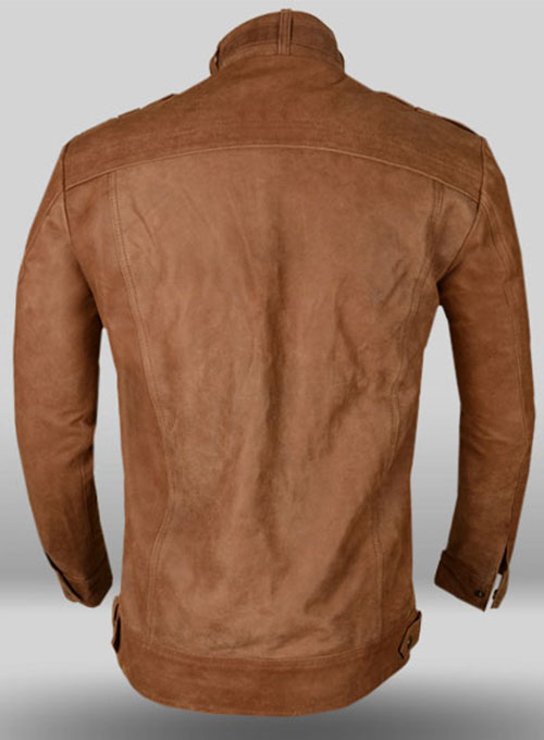 Light Tan Hide Leather Jacket # 602
