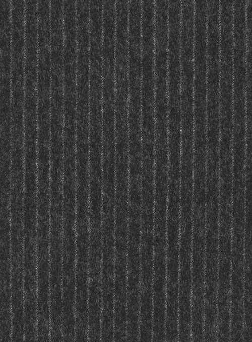 Light Weight Charcoal Stripe Tweed Jacket