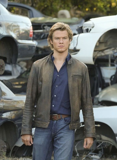 Lucas Till MacGyver Leather Jacket Lucas Till MacGyver Leather Jacket