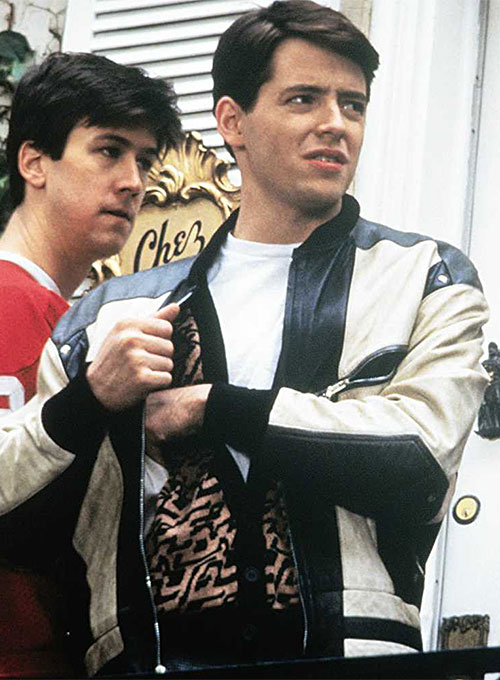 Matthew Broderick Ferris Bueller's Day Off Leather Jacket Matthew Broderick Ferris Bueller's Day Off Leather Jacket