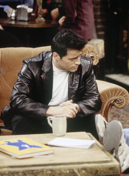 Matt LeBlanc Friends Season 6 Leather Blazer
