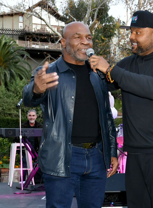 Mike Tyson Leather Shirt