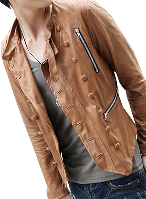 Military Leather Jacket