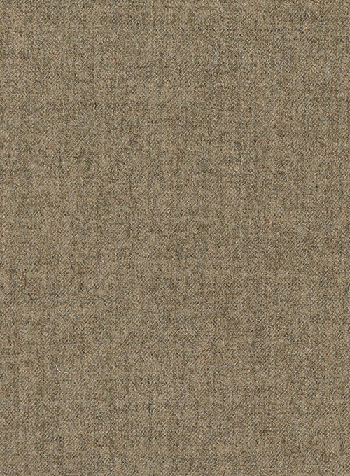 Light Weight Melange Brown Tweed Jacket