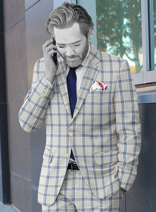 Napolean Arita Light Gray Wool Jacket
