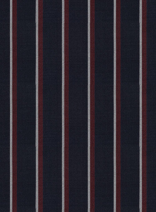 Napolean Atora Dark Blue Wool Jacket