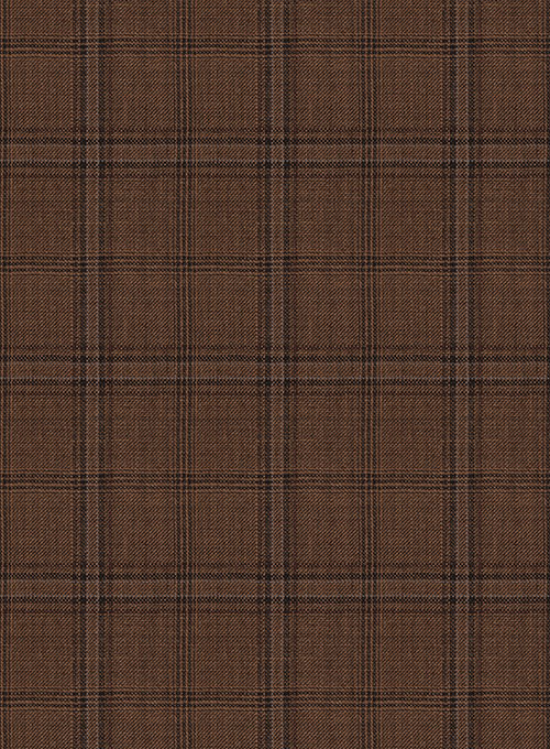 Napolean Egelio Brown Wool Jacket