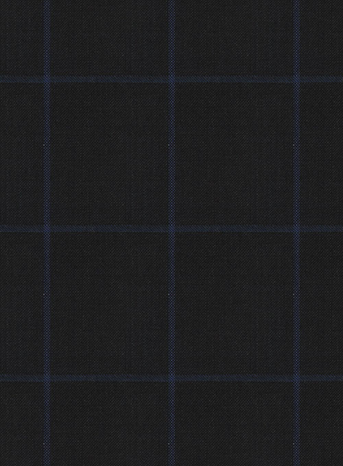 Napolean Fissa Black Wool Jacket