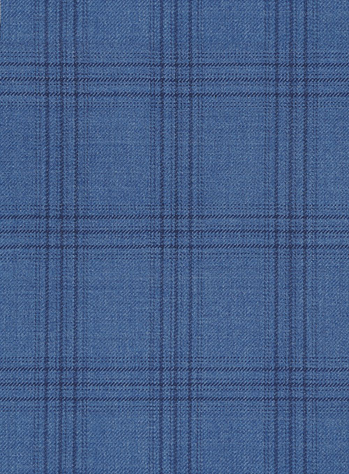 Napolean Mirrow Blue Wool Jacket