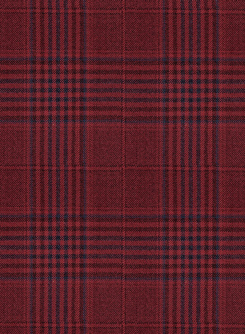 Napolean Nanti Red Wool Jacket