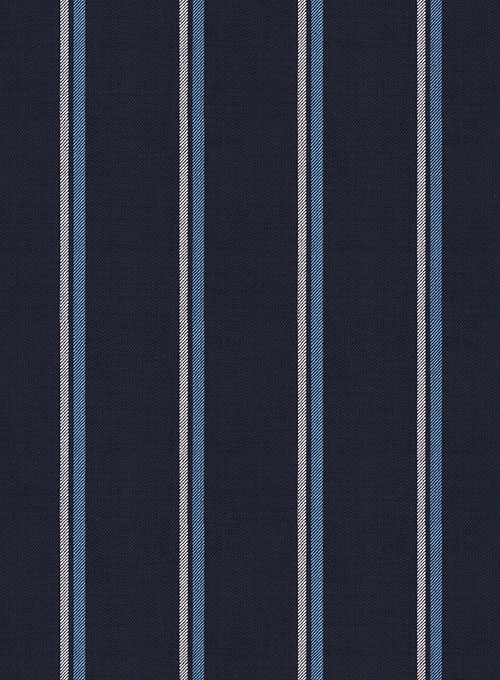 Napolean Vanda Navy Blue Wool Jacket