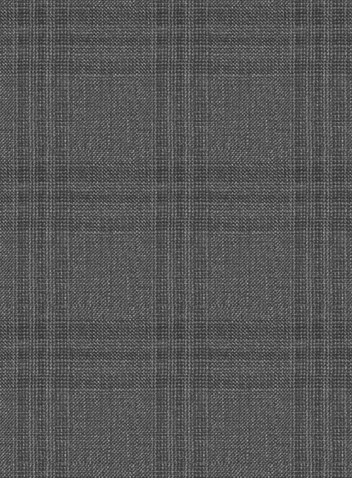 Napolean Glen Charcoal Wool Jacket