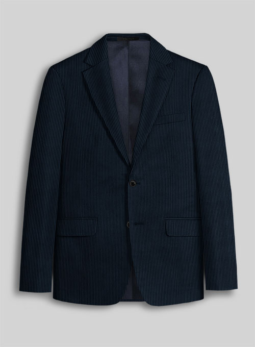 Navy Blue Corduroy Jacket