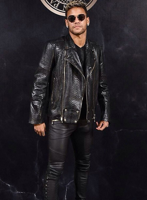 neymar leather jacket