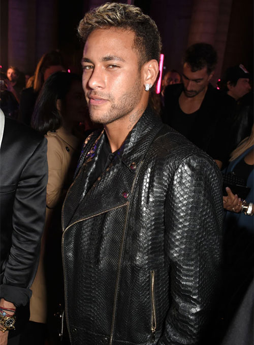 neymar leather jacket