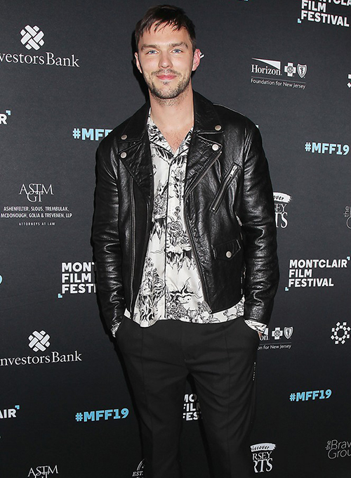Nicholas Hoult Leather Jacket #1 Nicholas Hoult Leather Jacket #1