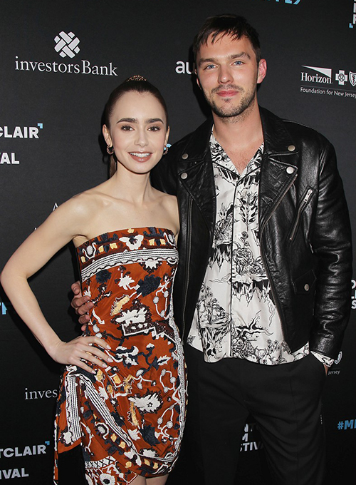 Nicholas Hoult Leather Jacket #1
