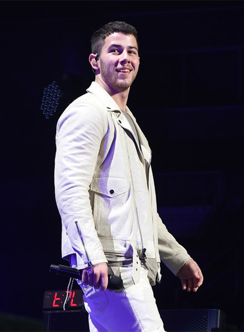 Nick Jonas Leather Jacket #3 Nick Jonas Leather Jacket #3