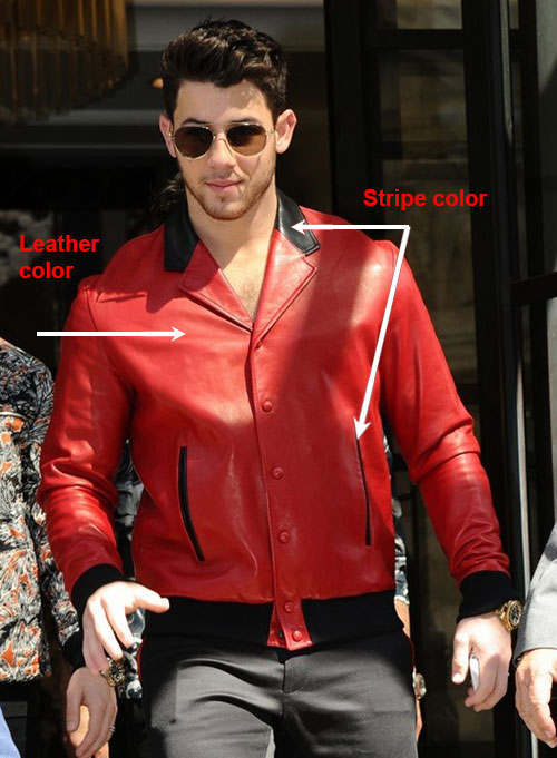 Nick Jonas Leather Jacket