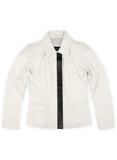 Off White Leather Jacket # 215
