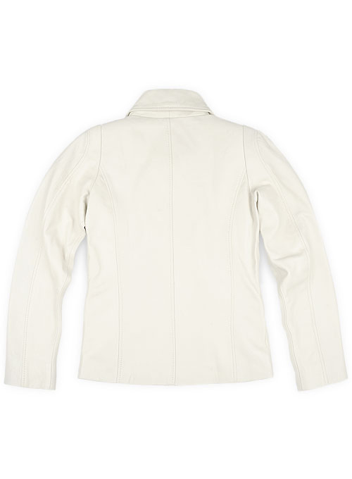 Off White Leather Jacket # 215