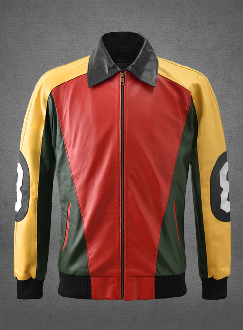Patrick Warburton 8 Ball Leather Jacket