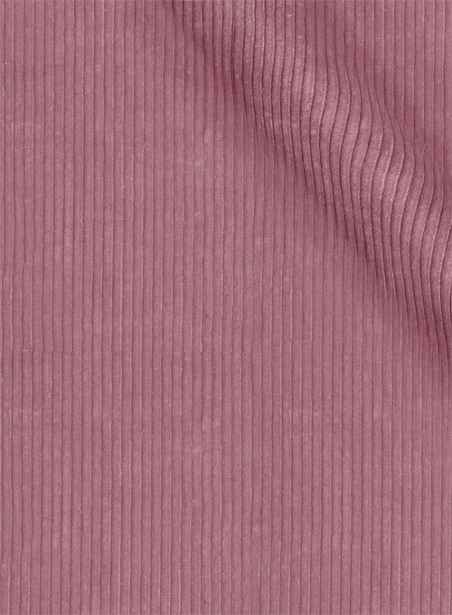 Pink Opera Thick Stretch Corduroy Jacket