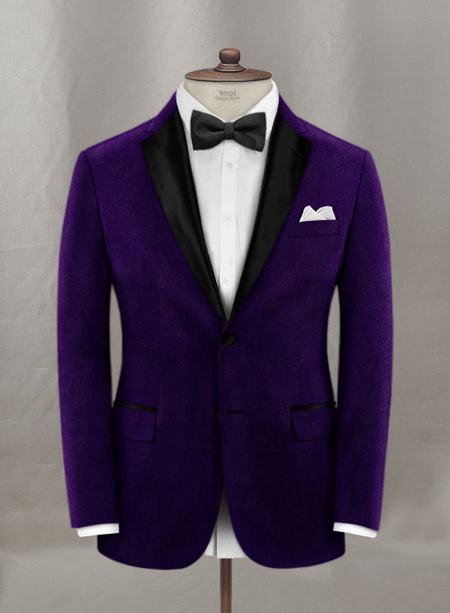 purple dinner jacket mens