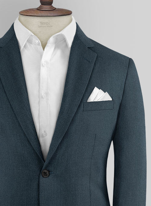 Reda Ebony Blue Wool Jacket
