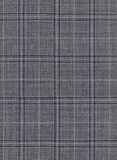Reda Olando Blue Gray Wool Jacket
