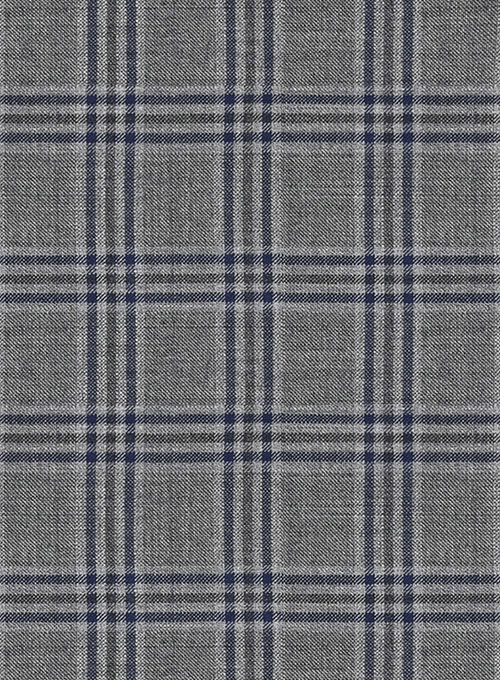 Reda Stobal Blue Gray Wool Jacket