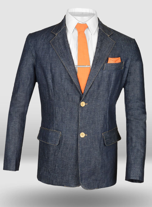 selvedge denim blazers