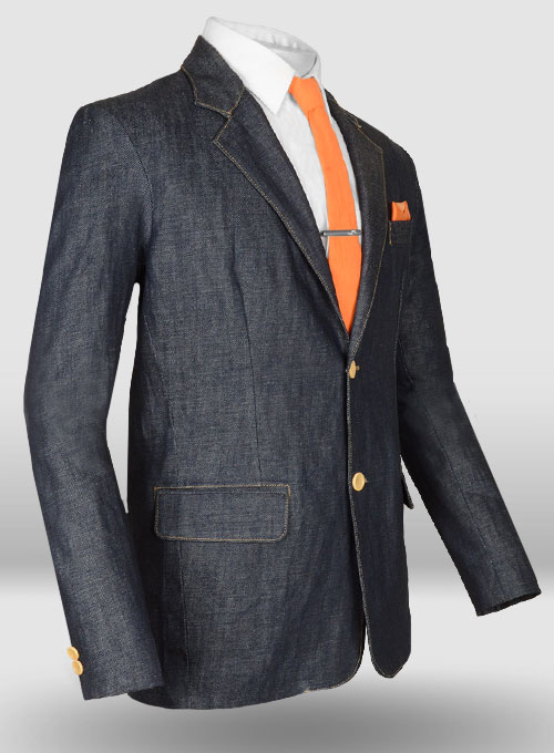 selvedge denim blazers