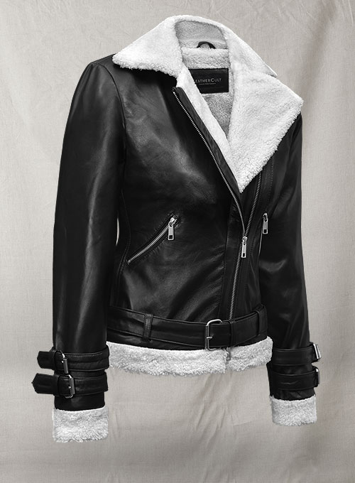 Rita Ora Leather Jacket #2